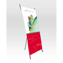 x-banner, / X Bannerständer, / Dreibein X banner stand